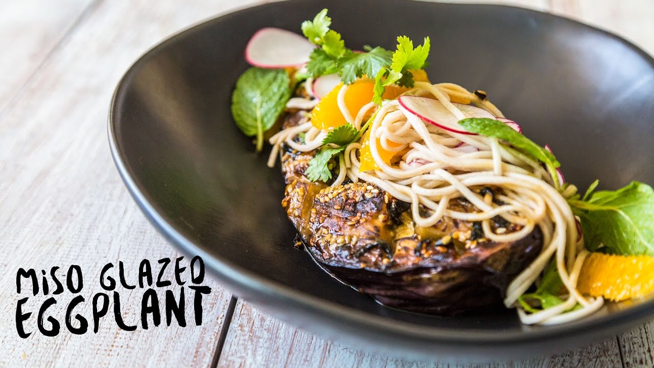 Miso Glazed Eggplant (Aubergine) | Bondi Harvest