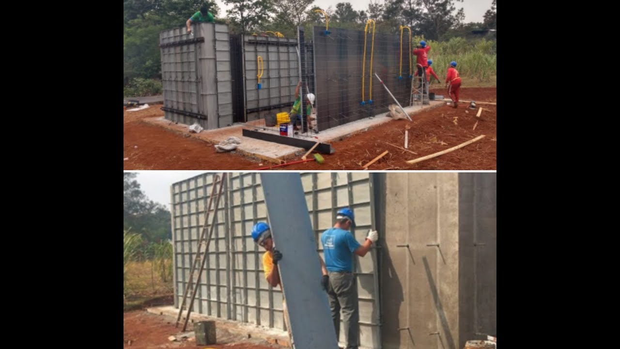 P&P - ENGENHARIA DE FÔRMAS  - PAREDES DE CONCRETO - TREINAMENTO DO CLIENTE