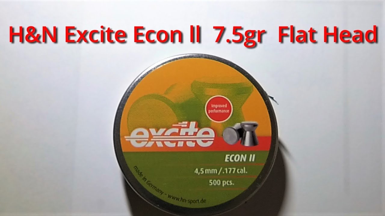 Pellet Testing  -  H&N Excite Econ ll  -  HW100