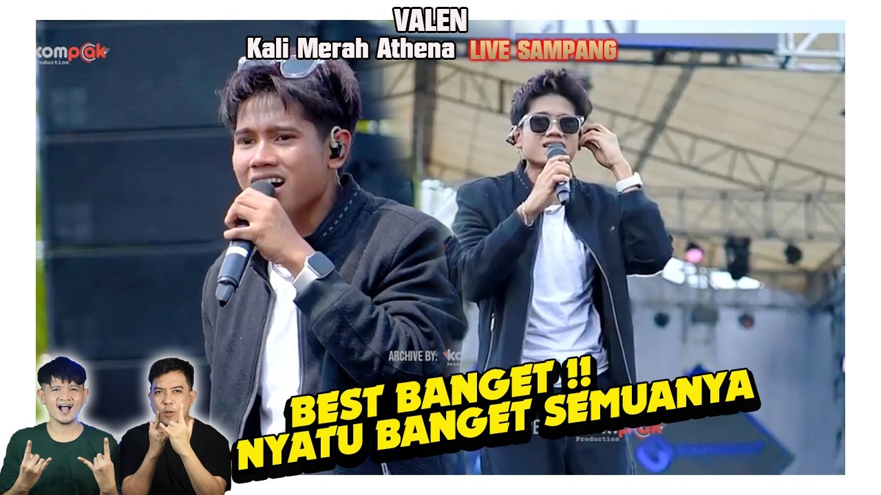 Ketika penyanyi & musisi singkron bakalan KEREN begini nih !! Valen Kali Merah Athena