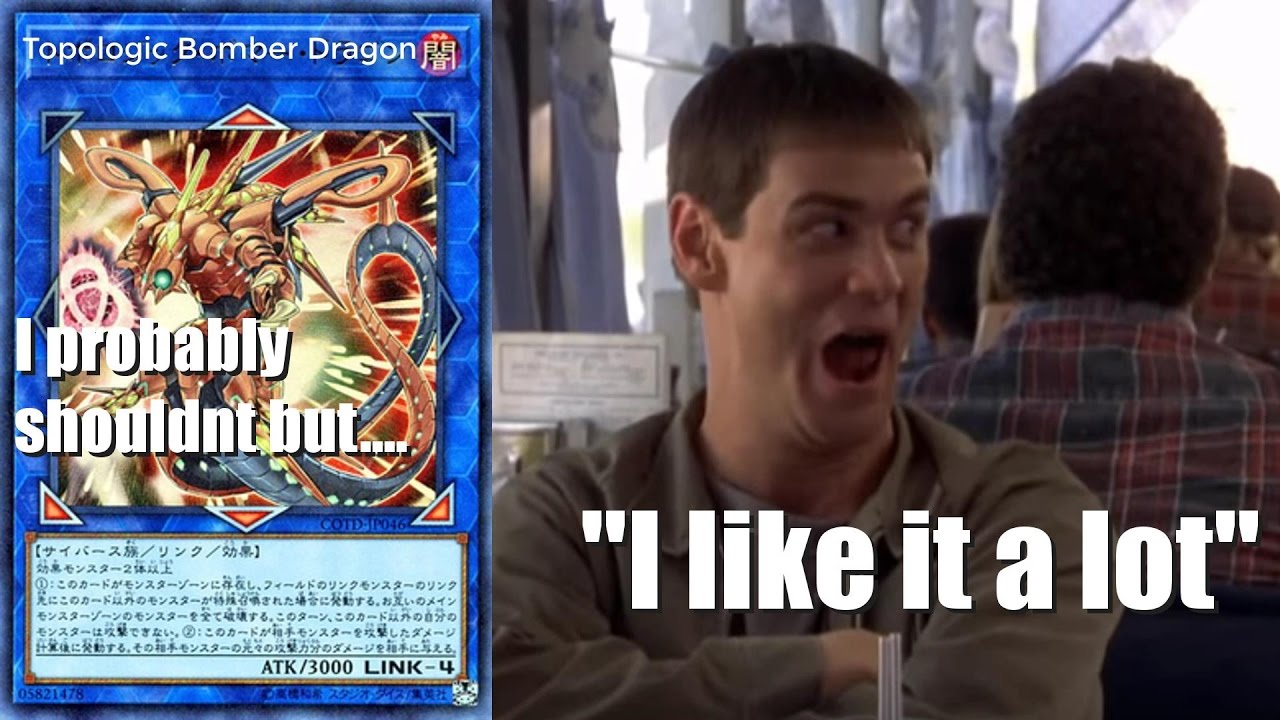 Topologic Bomber Dragon: I probably shouldn't but... 