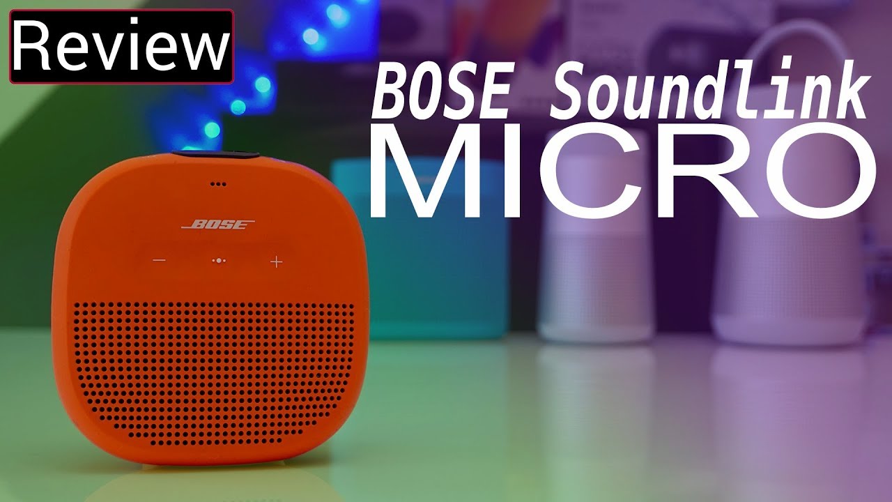 Bose Soundlink Micro Review - Tiny, But Sounds ALMOST As Good As The JBL Flip 4