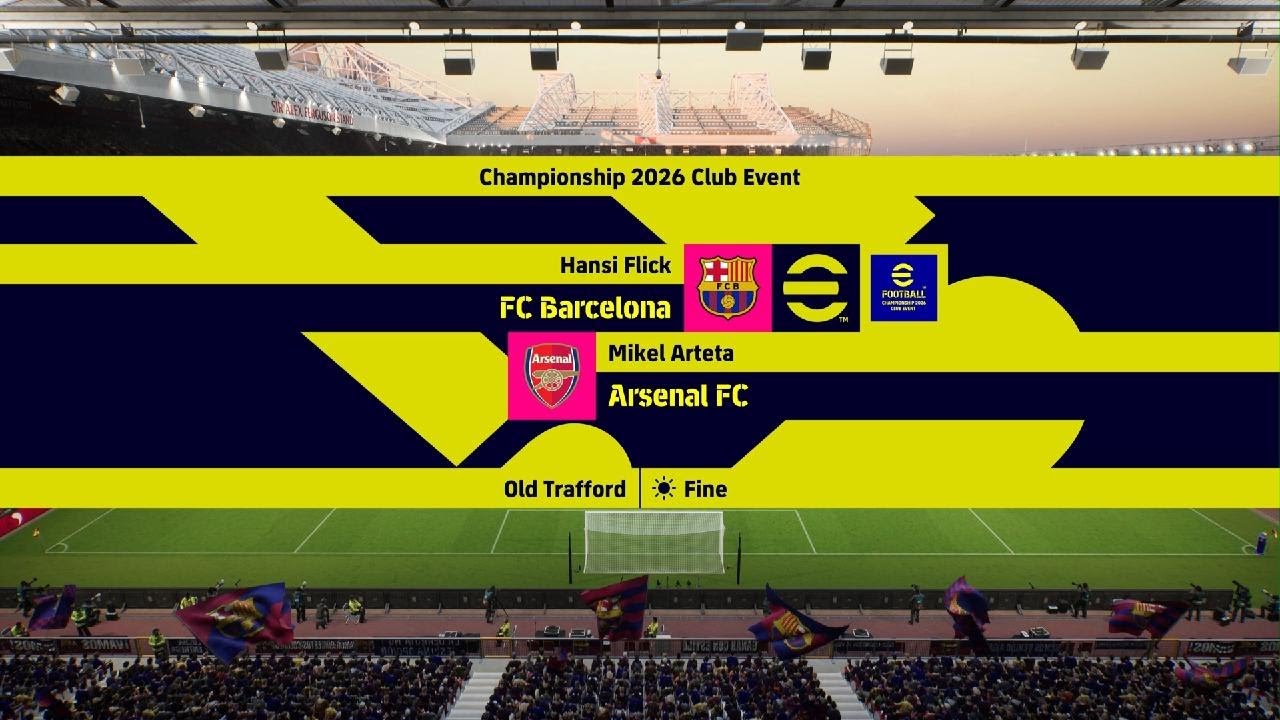 eFootball Gameplay Episode 18: FC Barcelona vs Arsenal