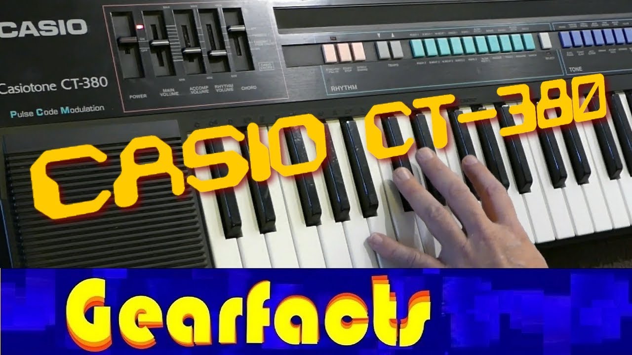 Casio CT-380 home keyboard ...haunted?