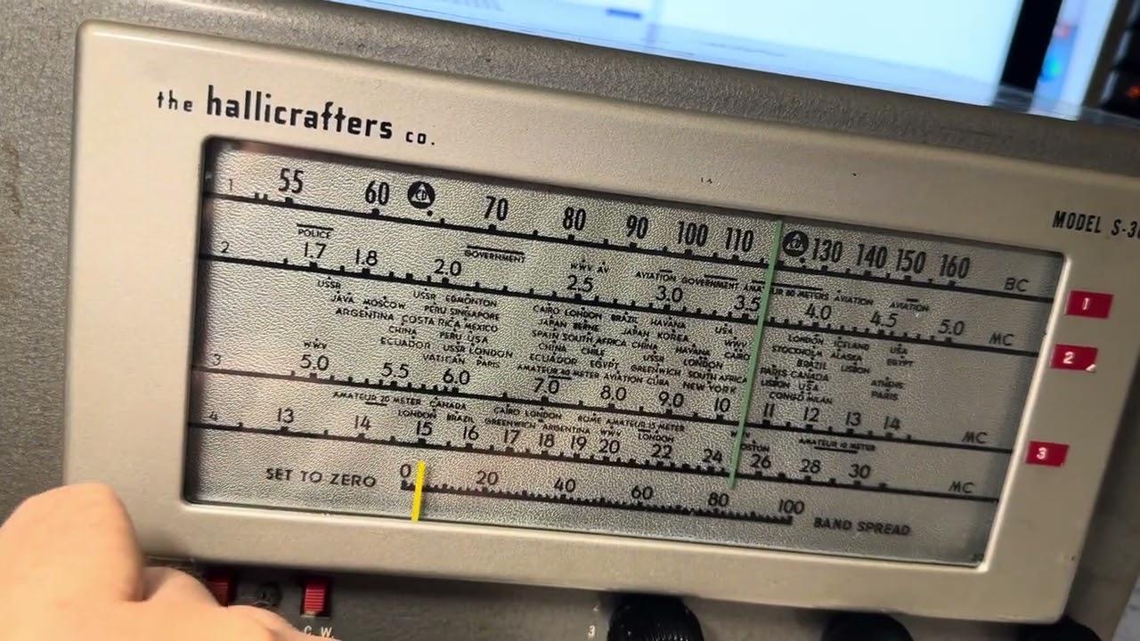 Плита Hallicrafters S-38D в основном собрана и почищена. Ещё требуется некоторая доработка... бук...