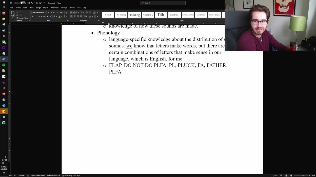 #30 The Overview of Linguistics as a Field of Study
