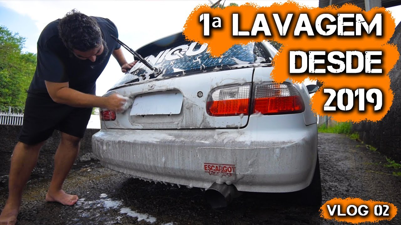 Vlog 02 - Finalmente lavando o VTI - Como ficou a pintura depois de ficar abandonado desde 2019?