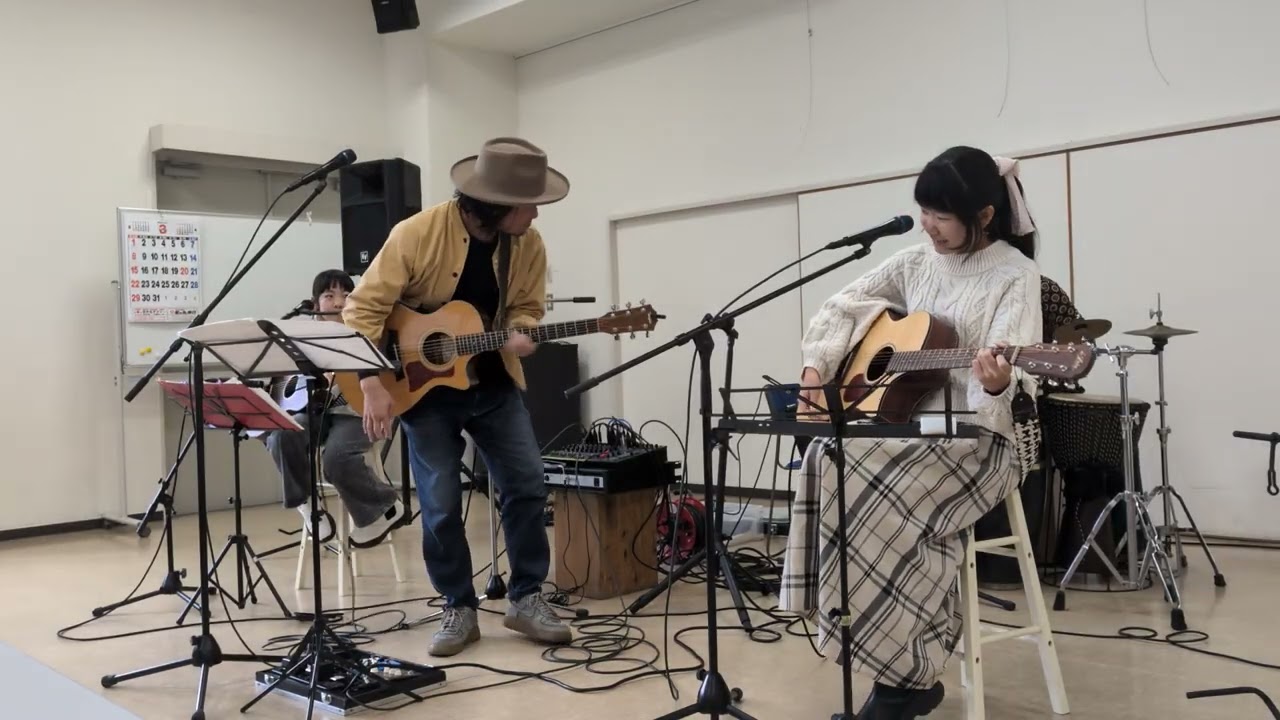 『ふるさと』からのフィナーレ『I & I singin' thru the night』『ぼくらのうた』　by Ryo−hey  綺楽＆宙楽　inスマイルいずえ公民館　2026/03/13（金）