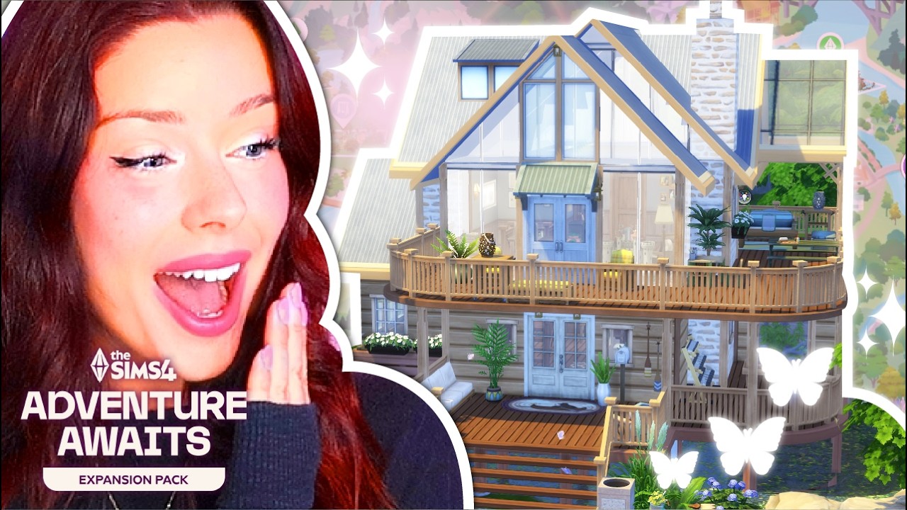 Стройте с новым дополнением The Sims 4 «Приключения ждут вас»