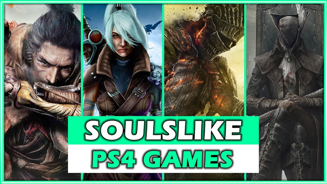 TOP 30 BEST SOULSLIKE GAMES ON PS4 || BEST PS4 SOULSLIKE GAMES
