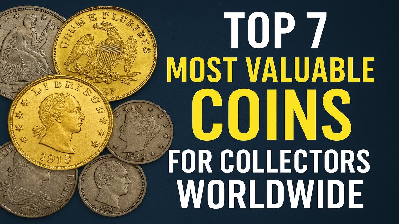 Top 7 Most Valuable Coins for Collectors Worldwide 4K