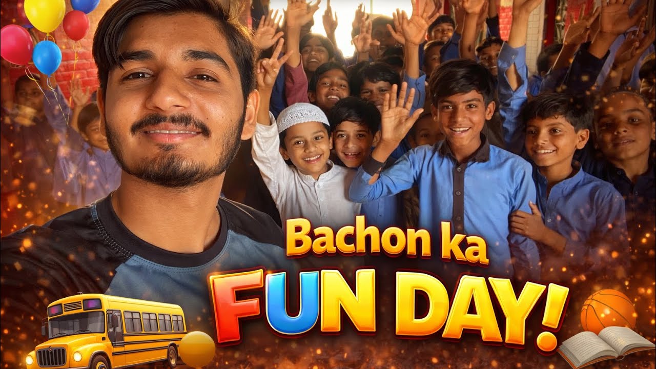 School Visit Vlog | Bachon Ka Fun Day, Activities, Games & Poetry | Village Vibes”