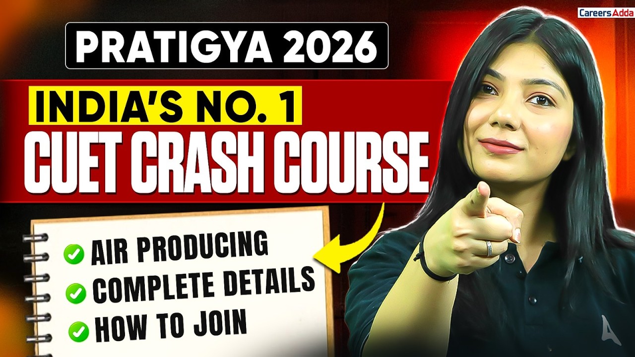 प्रतिज्ञा 🔥 CUET Crash Course 2026 | How to Join India's Most Powerful CUET Batch?