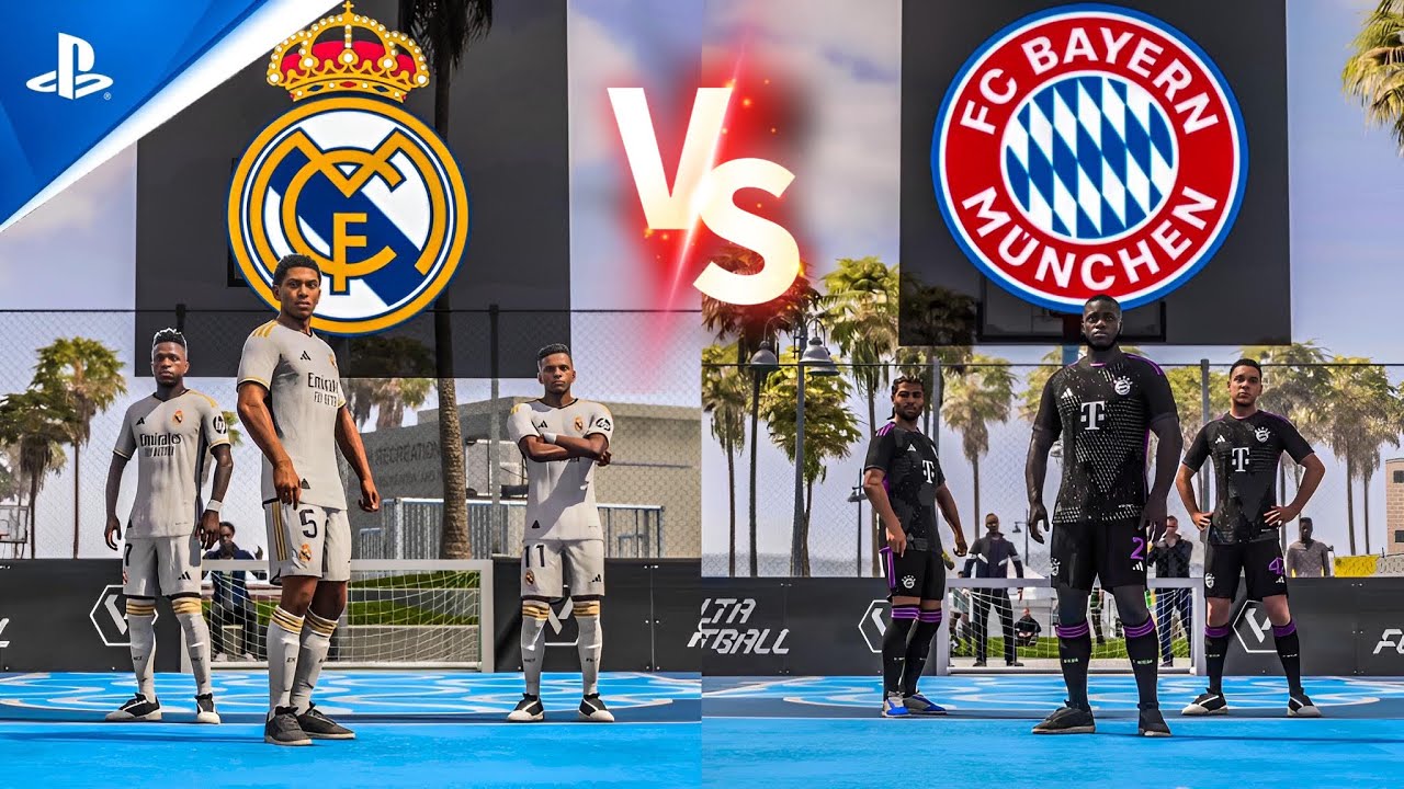 FC 24 - VOLTA - Real Madrid vs Bayern Munich | 4K