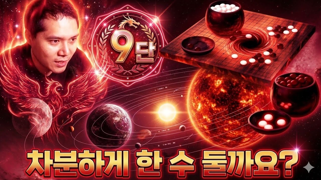 차분하고 침착하게 물 흐르듯 유연하게 운영하는 바둑의 미학