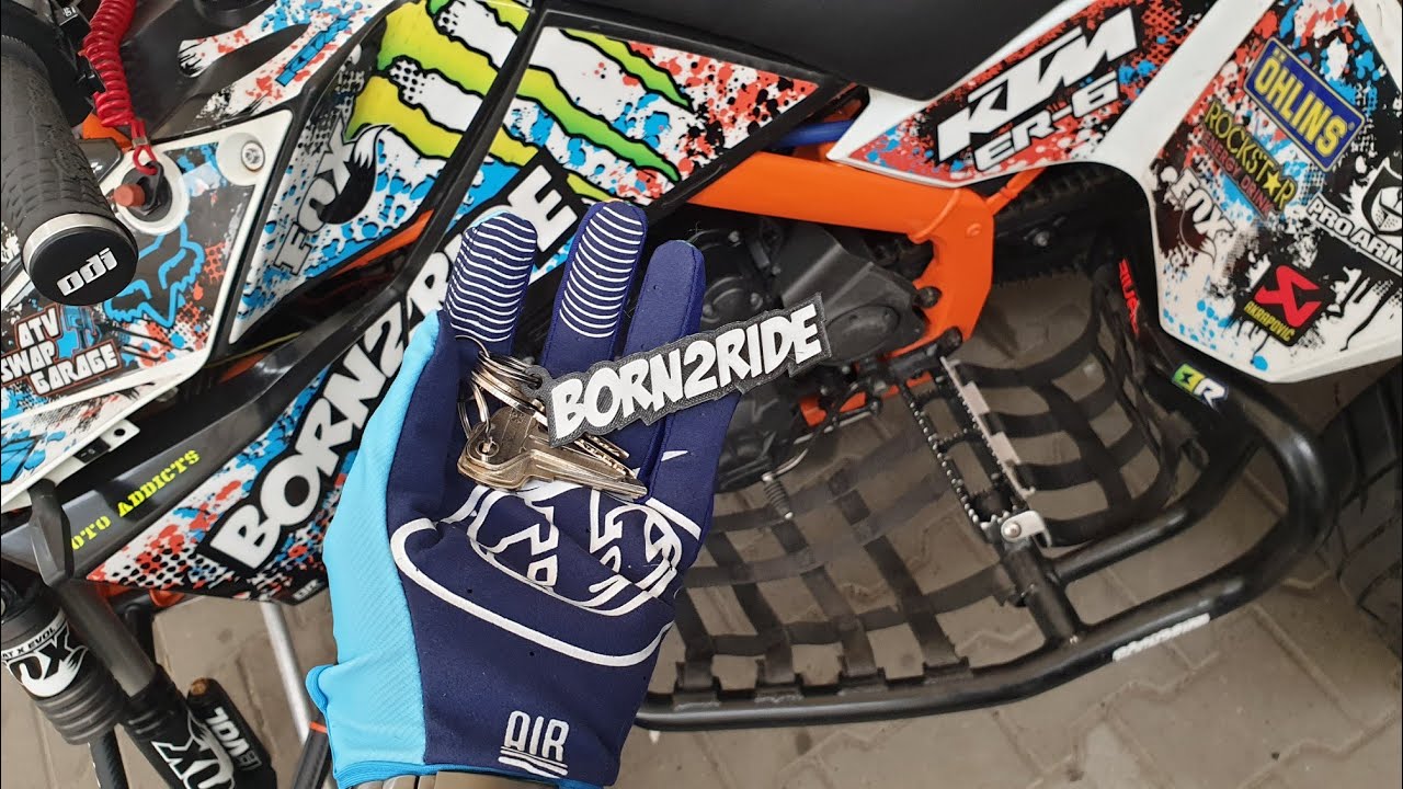 Breloki BORN2RIDE Vlog | KTM-ER6n