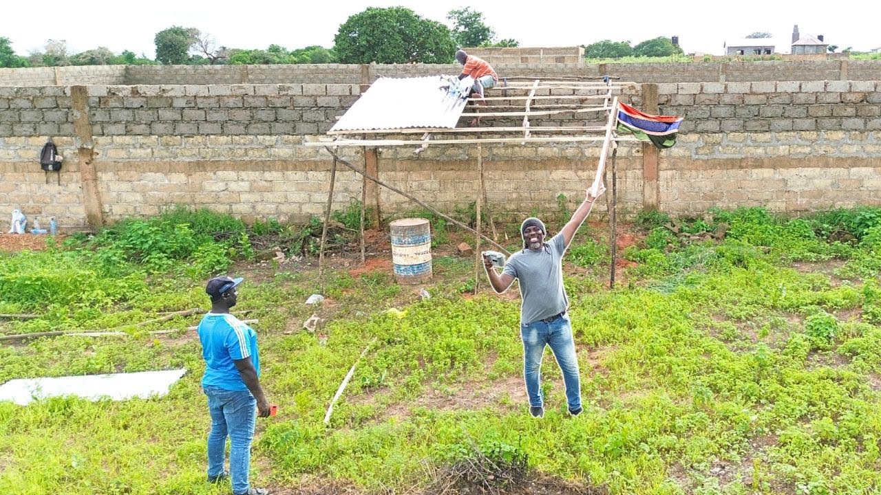 The Dream Continues… Day 2 Building Our Home in The Gambia!
