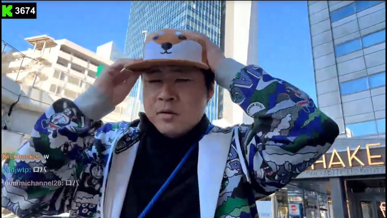 暗黒放送　立花さんの犬サスケの散歩放送(サスケごめんなー放送)  2026/1/9