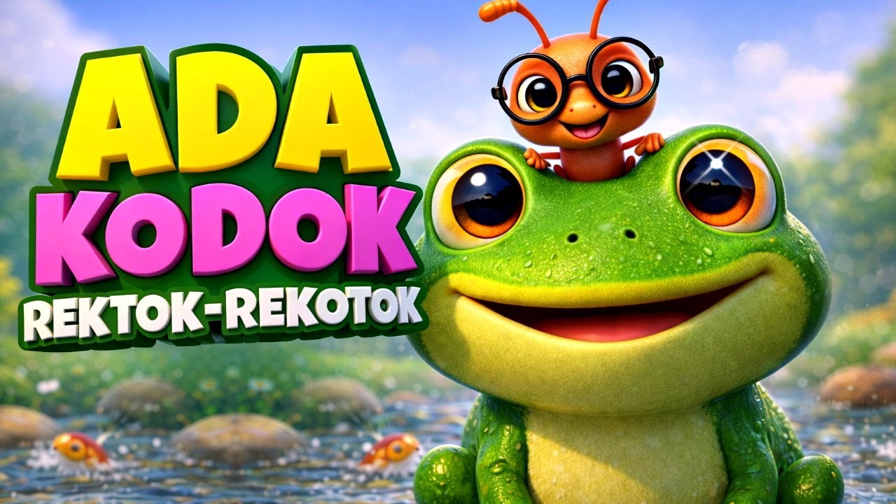 ADA KODOK REKOTOK REKOTOK 🐸🎶 | Animasi 3D Lucu Anak Gembira