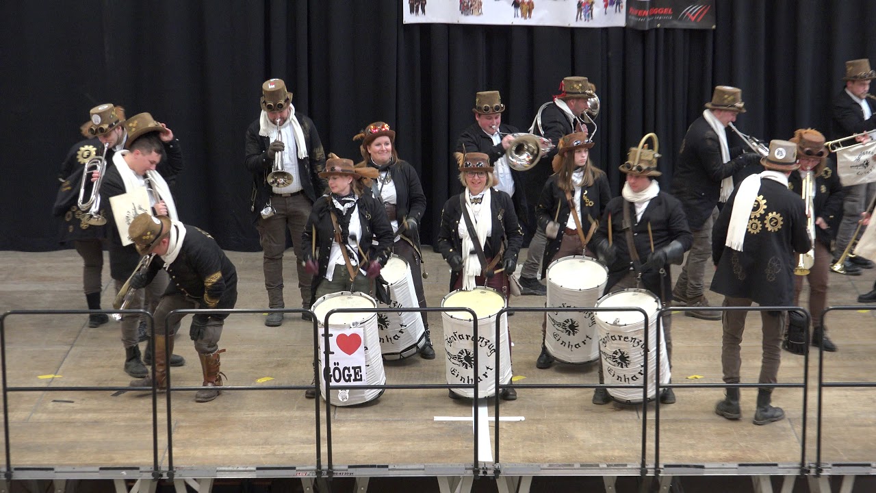 Gögemer Fasching Gögehalle Hohentengen 4K - III Fanfarenzug Einhart C0002
