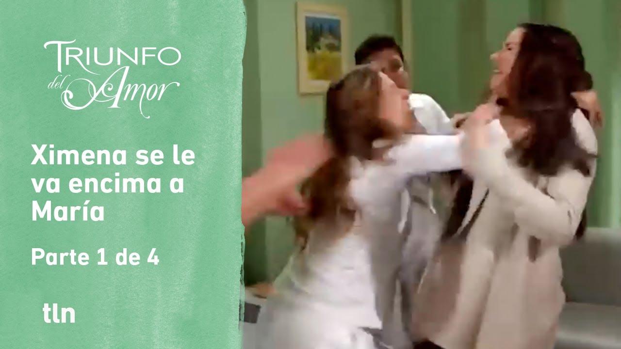 Triunfo del amor 1/4: Ximena se pone furiosa al saber que María y Max se casarán | C-108 | tlnovelas