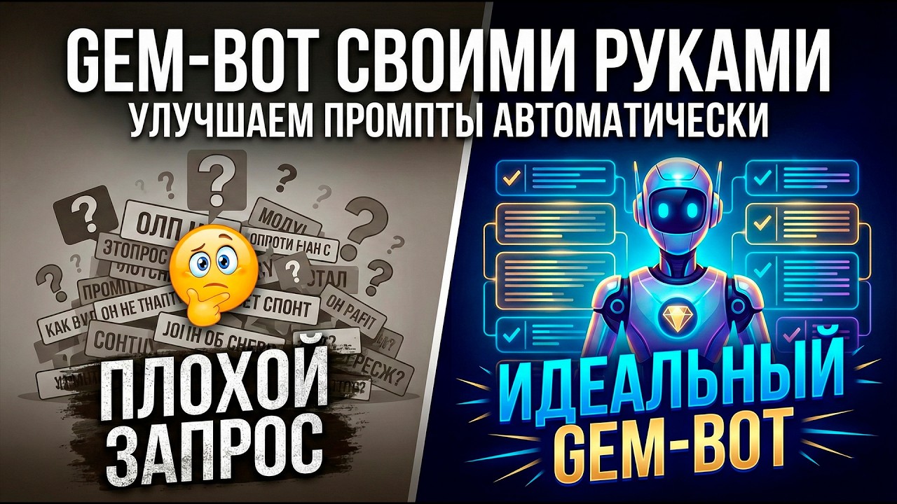 Gem-bot своими руками: Улучшаем промпты автоматически