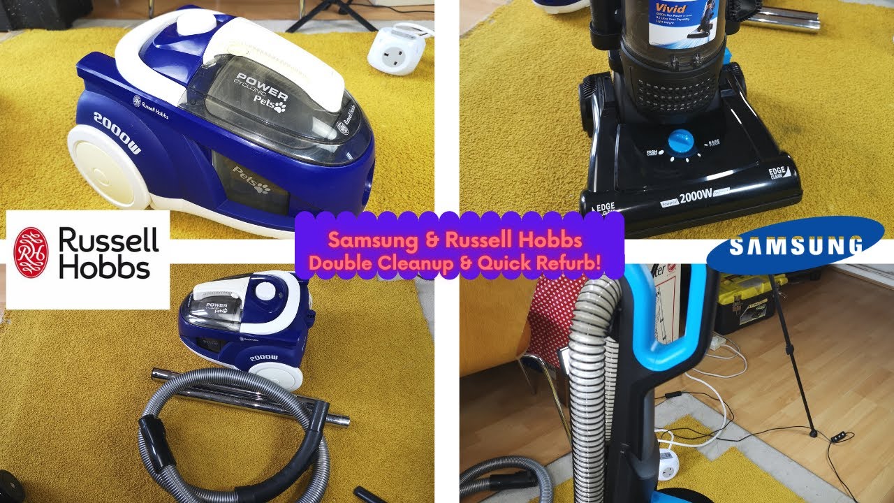 Job Lot Part 1 - Awful Bagless Rubbish! Quick Refurb and Sell...