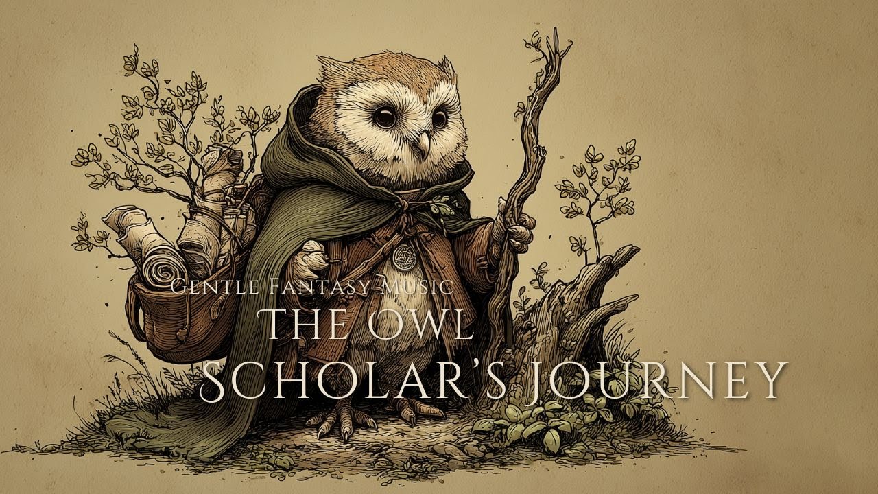 Fantasy Music for Gentle Wanderers &ndash; The Owl Scholar&rsquo;s Journey