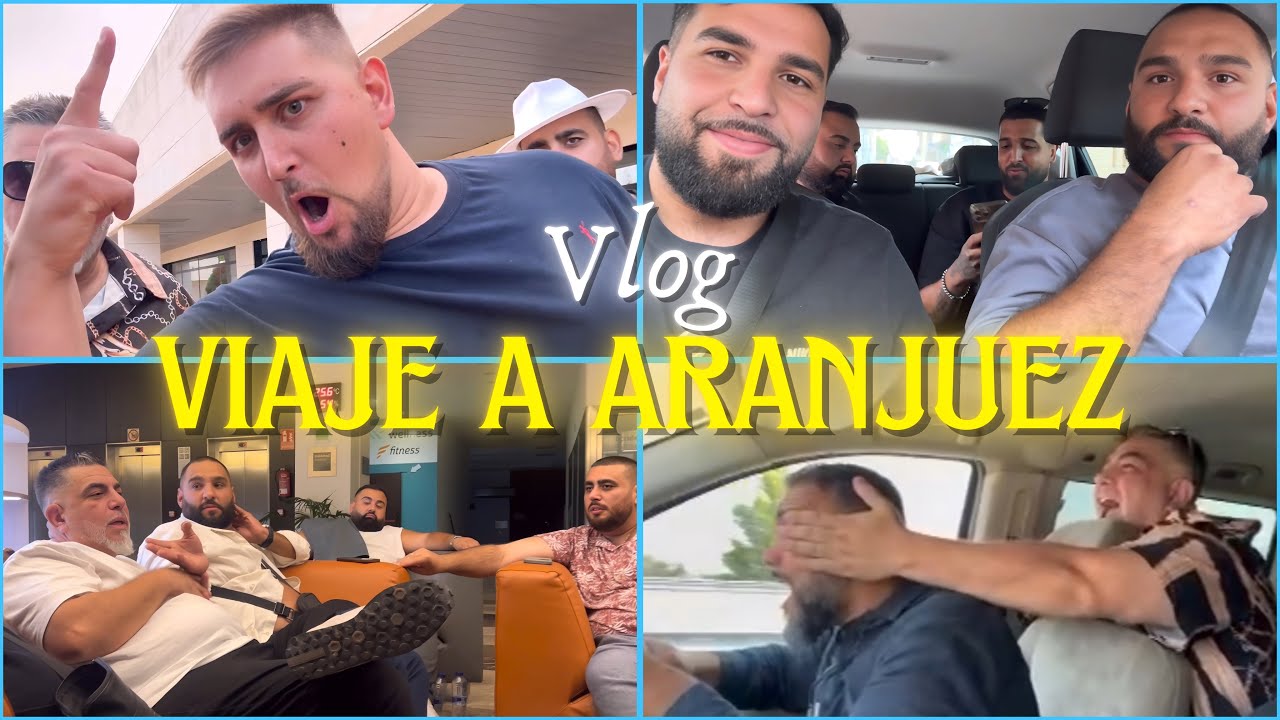 VLOG | VIAJE A ARANJUEZ | Sesión en Casa Eugenio Producciones