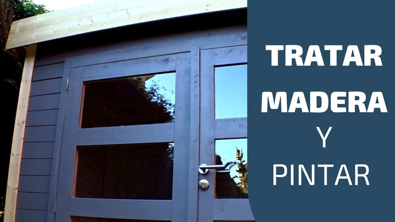 Tratamiento para madera de exterior y pintura de caseta | WORKSHOP SERIES