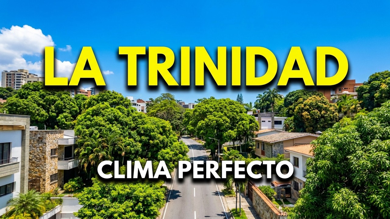 LA #TRINIDAD SUS CALLES VERDES CASAS HERMOSAS Y UN CLIMA PERFECTO BARUTA   #CARACAS #VENEZUELA 2016