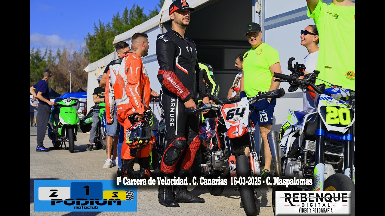 🏆🔥 PREVIOS Iª CARRERA DE VELOCIDAD  |  CANARIAS 2025  -ANPA 🔥🏆  #motos  #motorsport #motocicletas