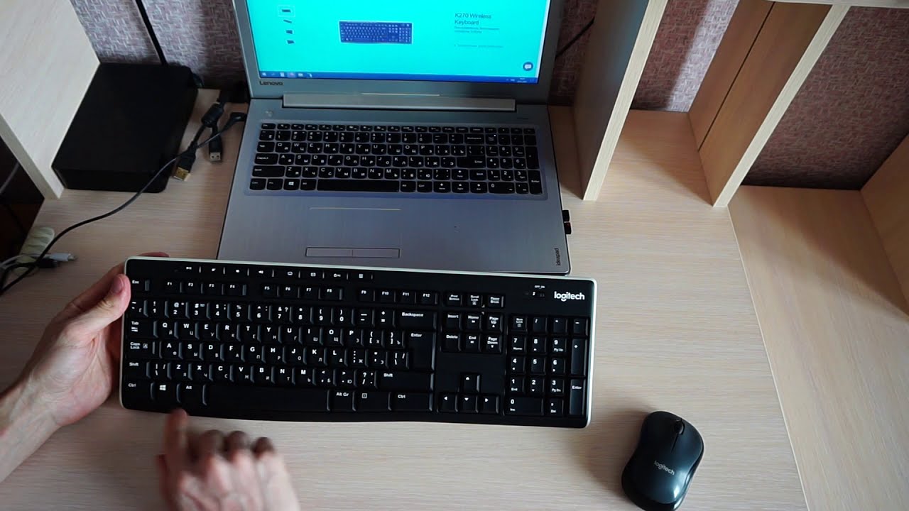 ОНЛАЙН ТРЕЙД.РУ — Клавиатура Logitech K270 Wireless Keyboard (920-003757)