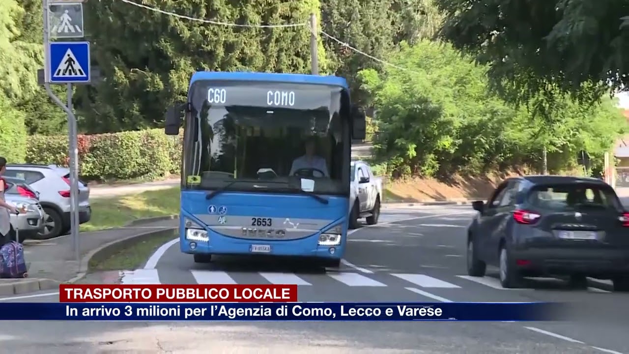 Etg - Trasporto pubblico locale: in arrivo 3 milioni per l’Agenzia di Como, Lecco e Varese
