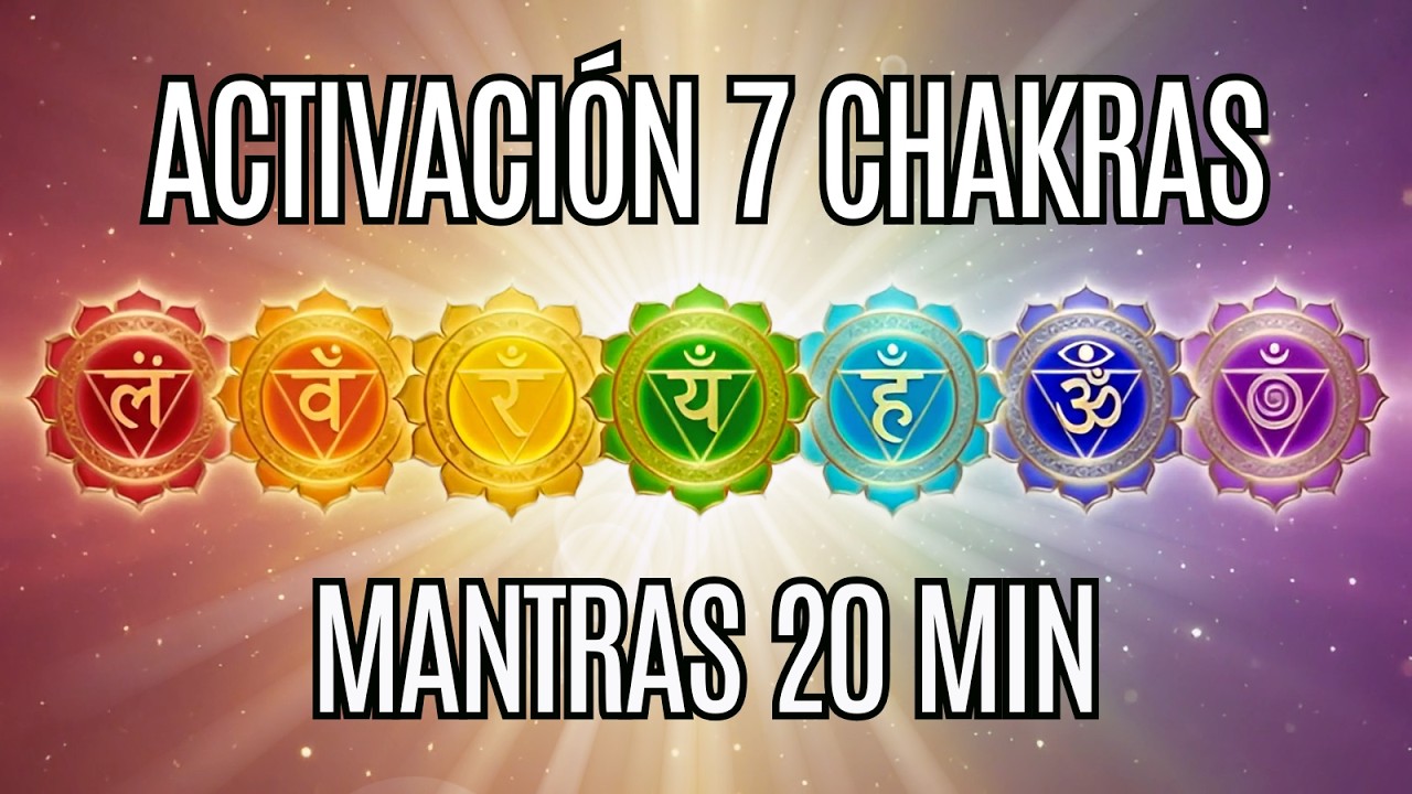 Despierta la Energía de los 7 Chakras | Meditación de Activación y Equilibrio Interior