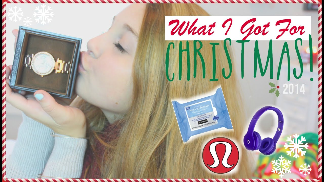WHAT I GOT FOR CHRISTMAS 2014