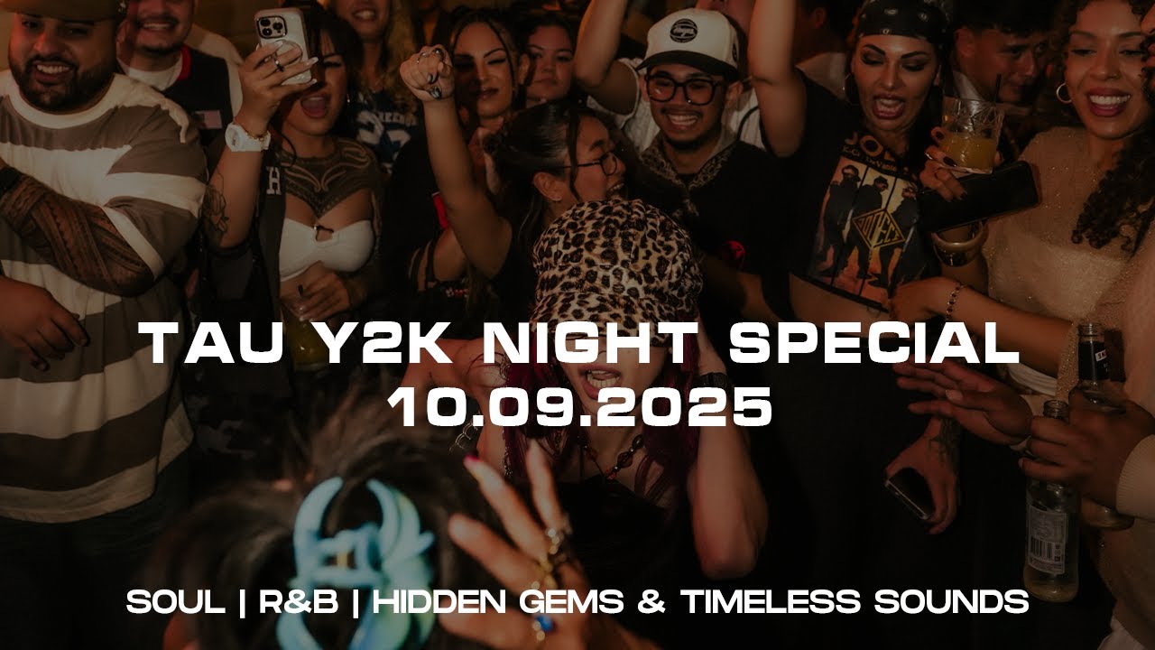 TAU Wednesday Link Up Y2K Night | 10.09.2025 | R&B, Throwbacks, 90's, 2000's & 2010's