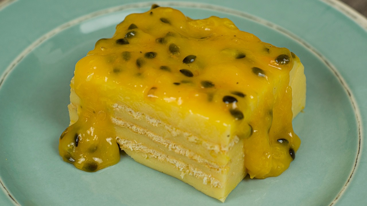Como hacer un delicioso POSTRE DE MARACUYA!