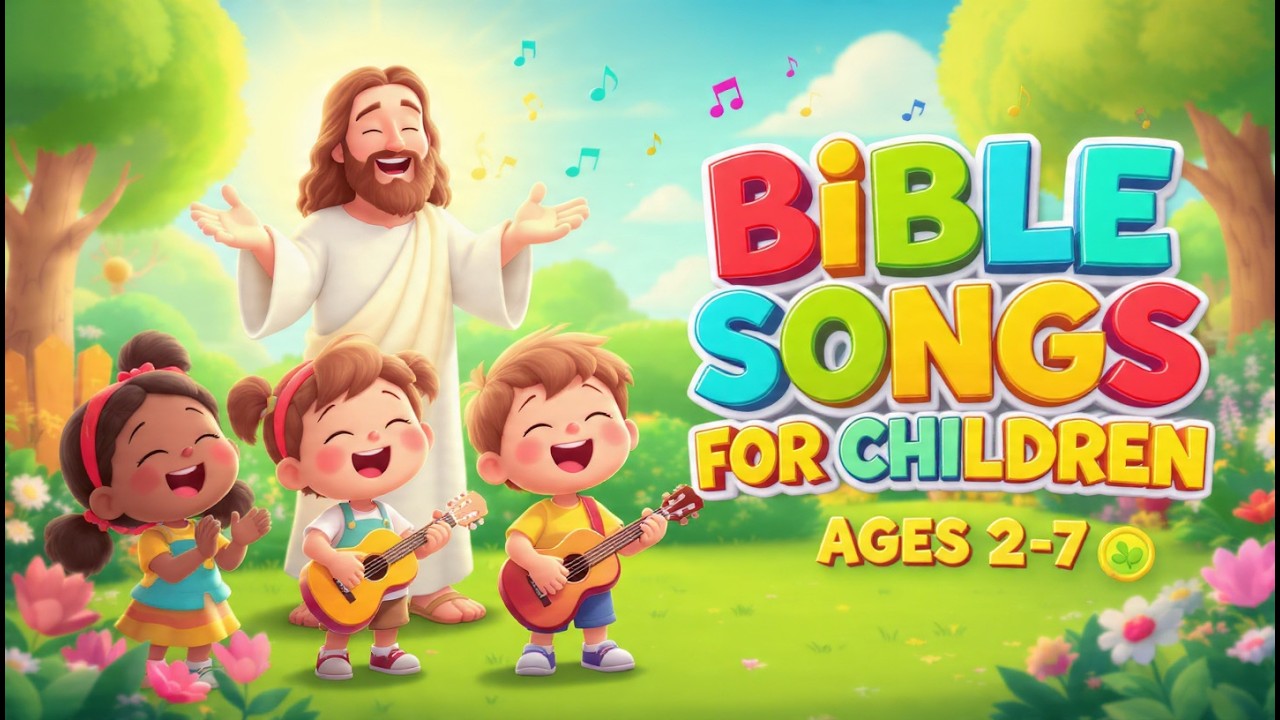 Bible Songs for Children—Ages 2–7|Joyful Kids Worship & Sunday School Praise #KidsWorship#BibleSongs