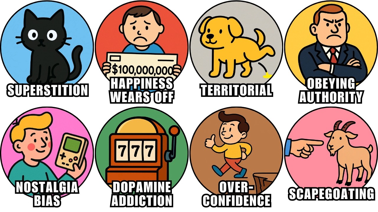 Every USELESS Human Instinct Evolution Left Behind