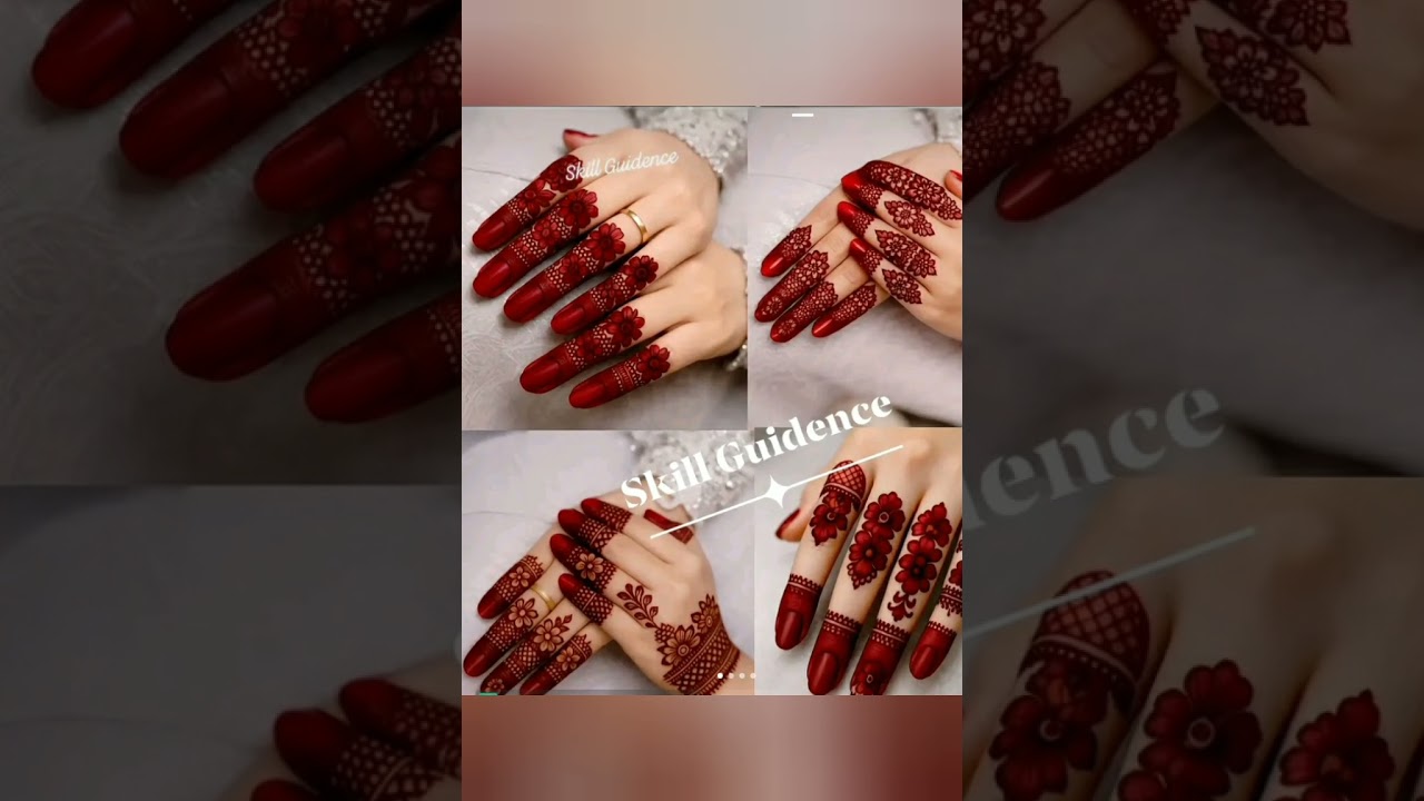 Best Easy and Simple mehndi design for party and eid