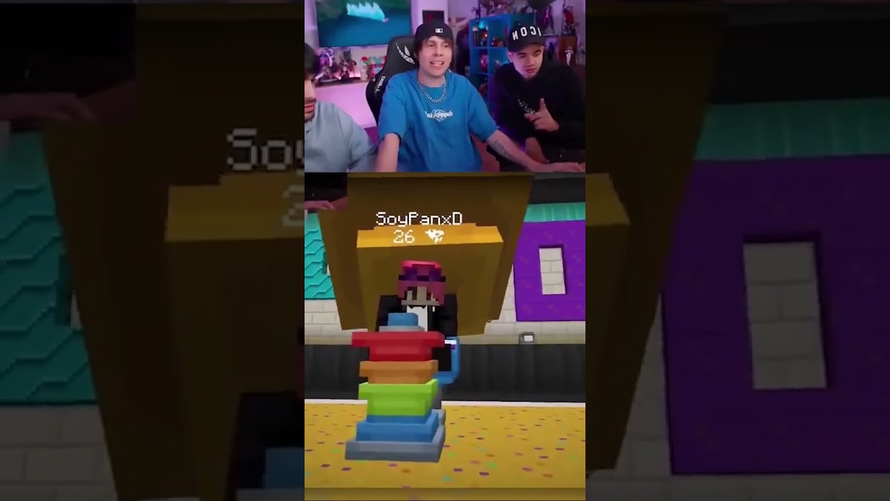 Soy pan el ganador de los squidcraft game #soypan #auronplay #rubius