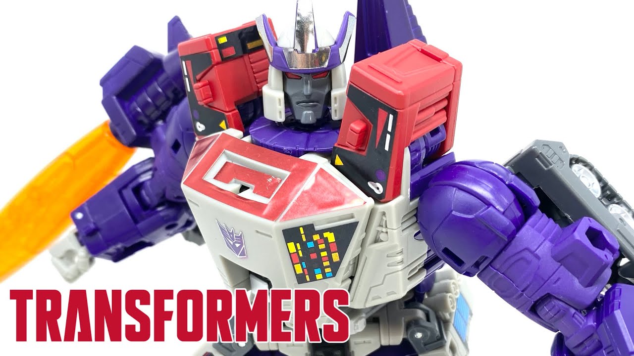 Transformers Generation Selects Toy Accurate GALVATRON W/ STICKERS  Unboxing & Review
