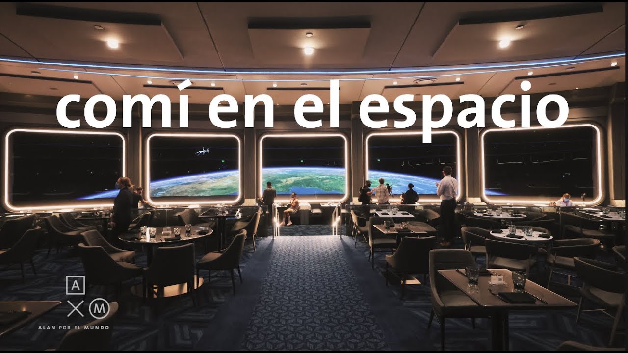 Comí en el ESPACIO! 4k | Alan por el mundo
