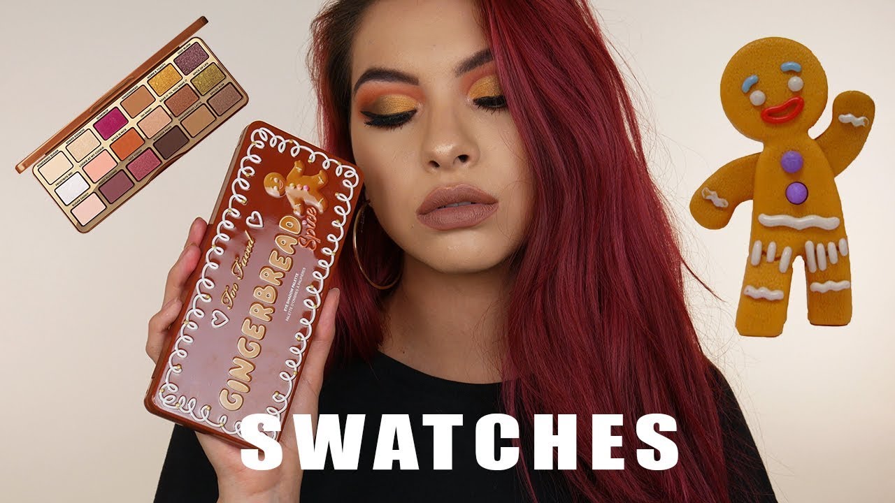 Too Faced GingerBread Spice Palette Review | First Impression + Swatches