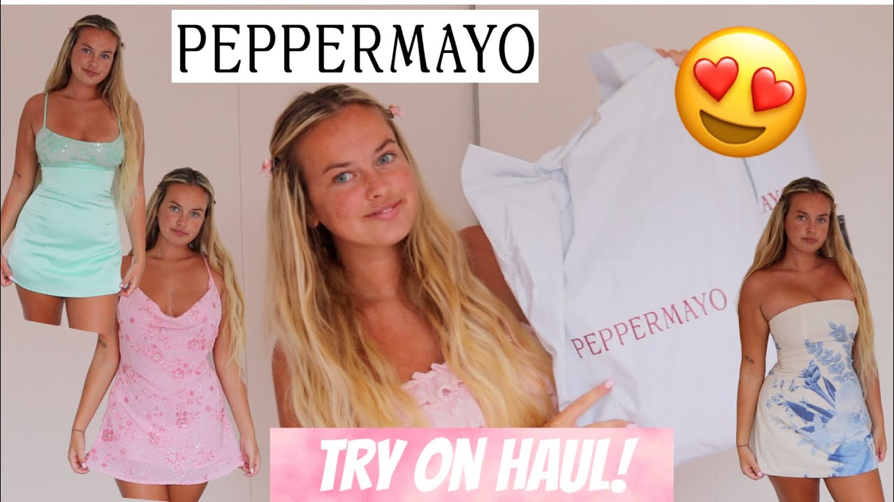TRY ON HAUL TESTING PEPPERMAYO *wow*