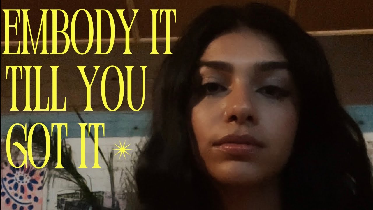 EMBODY IT TILL YOU GOT IT - TIPS ON ENERGETIC HYGIENE