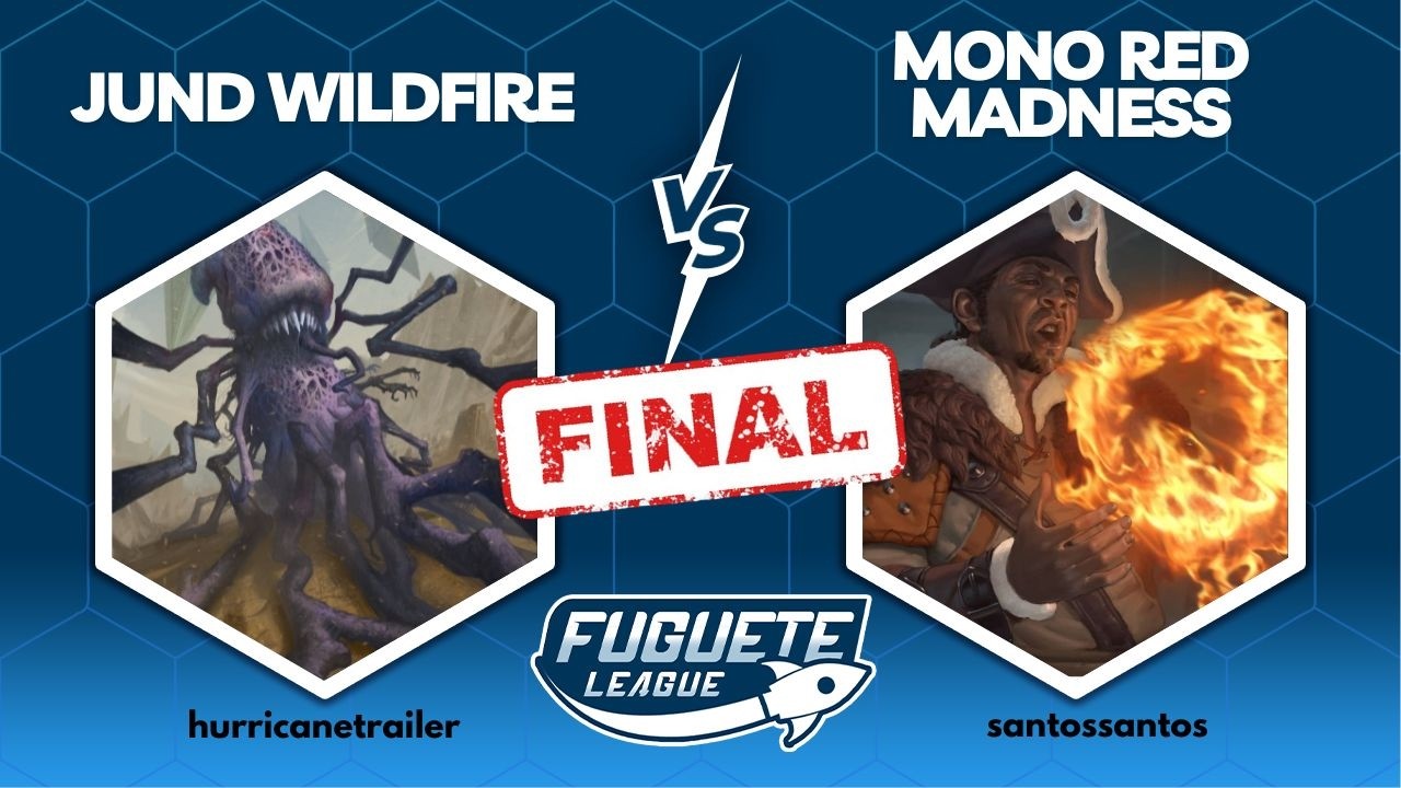 [PAUPER] Jund Wildfire VS Mono Red Madness - Fuguete League 261 (FINAL)