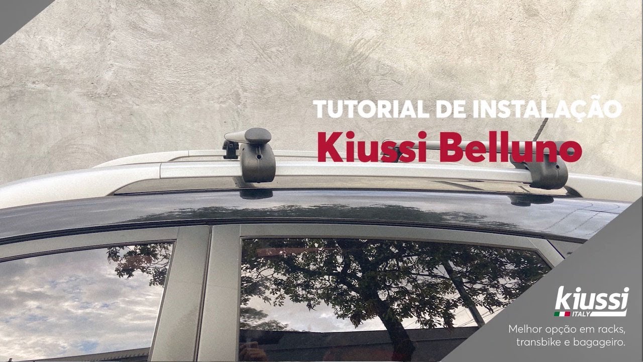 Tutorial de Instala&ccedil;&atilde;o Rack de teto Kiussi Belluno