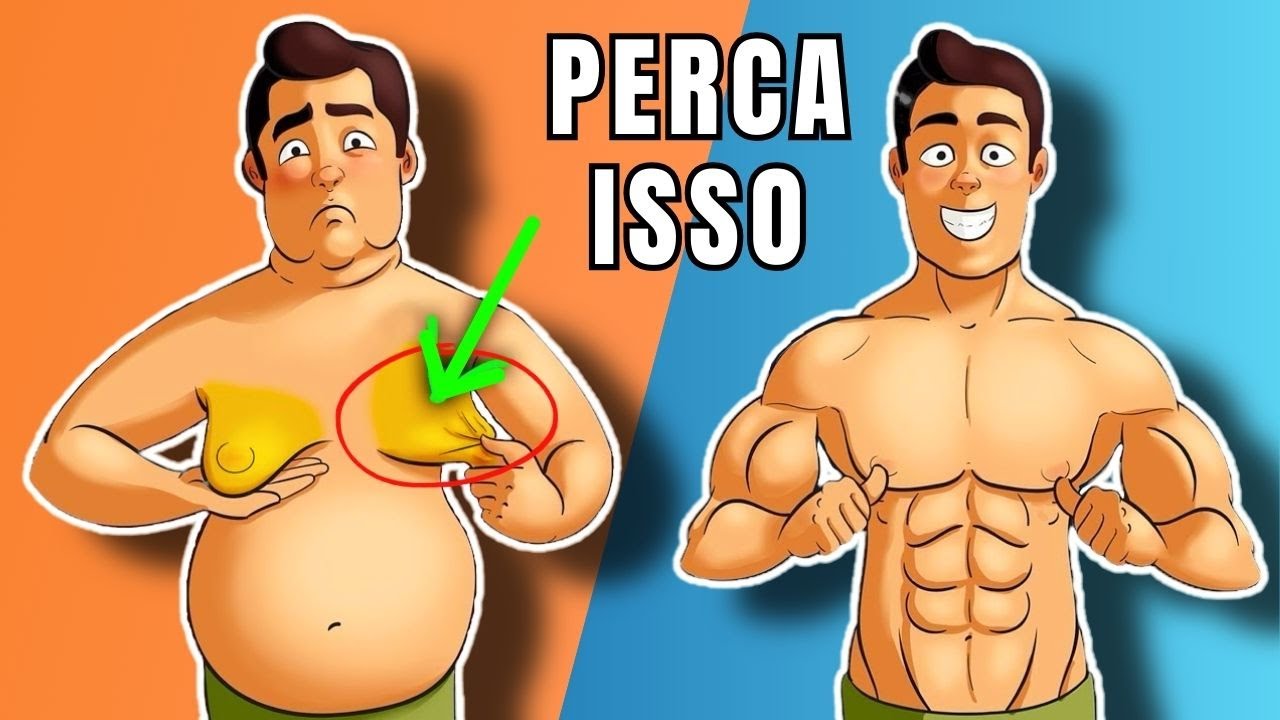 5 Exercícios Para Perder Gordura do Peito e Definir Peitoral Em Casa